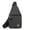 Gray, variant on weibbin Men's Sporty Crossbody Chest Bag in Blue - Compact Phone Bag with Adjustable Strap for Outdoor Activities and Commute