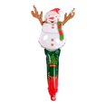 thumbnail image 1 of Adornos navideños inflables de Navidad con forma de cabeza de ciervo, bastón de caramelo, globos decorativos, decoraciones para fiestas., 1 of 1