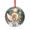 Pattern, variant on Christmas Snowman with Presents Crystal Glass Ornament Christmas Snowman Winter Christmas Ornaments 2025 Unique Gift Idea