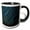 Black/White, variant on 3drose, Washington State. Star Trails and Perseid Meteor Showers, 11oz Magic Transforming Mug