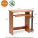 thumbnail image 3 of 11192EX/BK 99797E Home Computer Desk Writing Table, Espresso Finish, 3 of 4