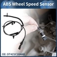 thumbnail image 2 of Sensor de velocidad de rueda ABS delantero derecho Unique Bargains Sensor ABS del sistema de frenos antibloqueo No. DT4Z2C204AB para Ford Edge 2007-2012, 2 of 7
