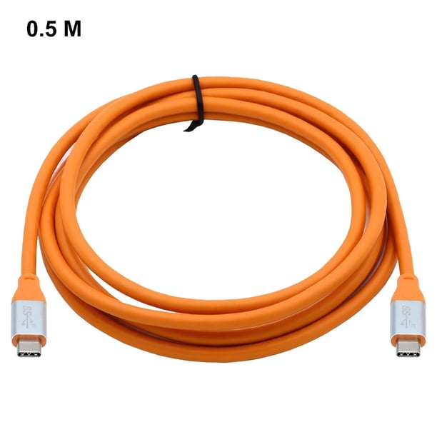 Cable tipo C PD100W 20Gbps tipo C a C Cable de transferencia de datos compatible con Audio y vídeo 4K60Hz 20V5A Usb 31 Gen2 para Ipone15 para Mate60