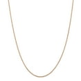 thumbnail image 1 of Leslie's 14K Rose Gold 1.5mm Diamond-Cut Rope Chain (Weight: 3.78 Grams, Length: 18 Inches), 1 of 4