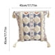 thumbnail image 3 of Fundas de cojín bohemias tejidas a mano con borlas – Fundas de cojín suaves y decorativas para sofá, cama, silla, sala de estar, dormitorio, decoración bohemia con cremallera invisible, 3 of 6