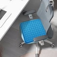 thumbnail image 4 of Cojín de asiento de coche de hielo de verano, almohadilla de enfriamiento de asiento de ventilación transpirable, soplado rápido, 4 of 9