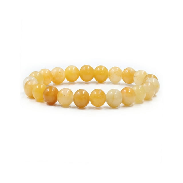 Brazalete Decorativo Elástico De Piedra Natural Sonducket Unisex 8 mm