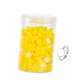 thumbnail image 4 of Vasos de pegamento portátiles para anillos de pegamento de pestañas, para escuelas de cosmetología y salones de belleza. Panal amarillo, 4 of 8