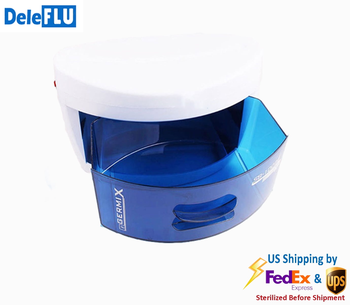 DeleFLU Big UV Light Sterilizer Box UV Light Sanitizer Cell