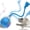 Blue, variant on Automatic Rolling Ball Toy for Indoor Cats: Motion-Activated with Chirping, USB Rechargeable Blue Interactive Gift Featuring Speedy Tail 2.0