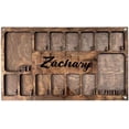 thumbnail image 3 of Pre-K to 12 School Years Picture Frame, Custom Personalized Wooden Photo Display, Grades Collage Graduation Frame for Teachers & School Memory Keepers(RL Brown 1 PC), 3 of 6