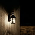 thumbnail image 4 of Kichler 9035 Courtyard Collection 3 Light 27" Outdoor Wall Light, 4 of 4
