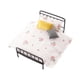 thumbnail image 4 of Cama de muñecas a escala 1/12, muebles en miniatura, bricolaje, cama doble de hierro decorativa, modelo de casa de muñecas, decoración para diorama, Rosa, 4 of 10