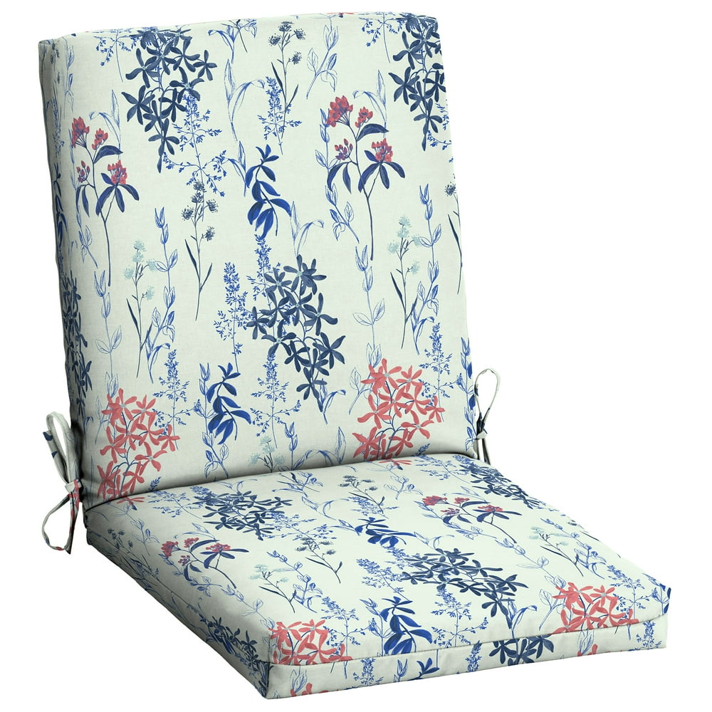 Mainstays Hillis Lake 43 x 20 in. Outdoor Dining Chair Cushion