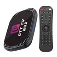 thumbnail image 1 of Amlogic S905X4 Android 11.0 TV Box MXIII X4 con 4GB RAM 32GB ROM 4K Ultra HD H.265 Dual Band WiFi BT 4.0 Media Box 2.4/5Ghz WiFi 1000M LAN, 1 of 7