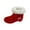 Red, variant on Otqutp Girls Low Heel Faux Fu𝗿 Lined Snow Booties Anti Slip Cozy Warm Furry Ankle Boots Kids Winter Outdoor Dress Shoes