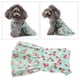 thumbnail image 2 of Lindo vestido verde para cachorros y gatos pequeños Vestido floral transpirable XS para perros, 2 of 8