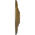 thumbnail image 4 of Ekena Millwork 14 3/4"OD x 1 3/4"P Traditional Ceiling Medallion (Fits Canopies up to 4"), Hand-Painted Pale Gold, 4 of 6