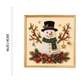 thumbnail image 2 of Christmas Pearl Diamond Art Painting Kit with Frame Festive Diamond Dots Bead Craft for Adults Beginners Holiday Themes Raised Pearl Art Wall Decor Relaxing Handmade Gift, 2 of 6