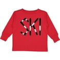 thumbnail image 3 of Inktastic Ski Rough Text Boys Long Sleeve Toddler T-Shirt, 3 of 5