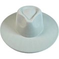 thumbnail image 2 of VERVE 8 Wide Brim Vegan Felt Rancher Hat - Women, Men, and Kids Fedora Style with Adjustable Inner Drawstring, 2 of 8