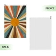 thumbnail image 2 of ONETECH Sun Stripes Art Golf Towel Christmas 24x16in 1PC, 2 of 7