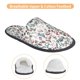 thumbnail image 3 of Fotbe Christmas Elements Pantuflas Peludas para Mujer con Estampado, Zapatillas de Peluche, Zapatos de Invierno para Casa, Uso Interior y Exterior-Medium, 3 of 8
