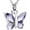 Light Purple, variant on Cremation Jewelry Butterfly Urn Necklace for Ashes for Women Men Keepsake Memorial Human Pet Ashes Locket Pendant