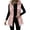 Pink, variant on cocolona Puffer Long Vest for Women Quilted Warm Winter Sleeveless Coat Zipper Hooded Stand Collar Jacket with Pockets