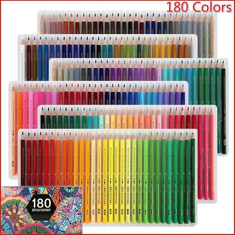 Willstar 180colors Watercolor Pencils, Water Soluble Colored Pencils