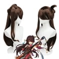 thumbnail image 1 of Disfraz de juego Beidou para mujer, traje de Cosplay de Genshin Impact Beidou, negro y rojo, vestido de Halloween, capa, conjunto completo, 1 of 4