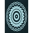 thumbnail image 1 of Ahgly Company Machine Washable Indoor Rectangle Transitional Deep Teal Green Area Rugs, 7' x 9', 1 of 7