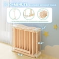 thumbnail image 6 of Buballino 8-Piece Kids Safety Fence Set - 100% Solid Pine Wood, 23.62" Per Panel, Easy Assembly for Play Areas, 6 of 8