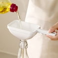thumbnail image 1 of shyuyusaWide Mouth Kitchen Funnel Multi Purpose Plastic Funnel for Liquid Powder Oil Filling and Kitchen Use, 1 of 6