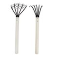 thumbnail image 5 of Durable Hand Rake with 5 Tine Claw for Beach Shell Digging and Gardening Iron, 5 of 8