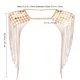 thumbnail image 5 of COSMOBETTY De Cuerpo Borlas Colgantes Para Usar Con Abrigos Jeans O Chaquetas, 5 of 6