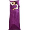 Lightweight Sleeping Bag Liner with Built-in Pillow Case For Camping