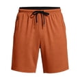 thumbnail image 5 of Besolor Men's Running Shorts Elastic Drawstring Waisted Summer Lightweight Quick Dry Workout Shorts with Pocket(Large,Orange), 5 of 7