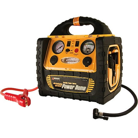 Wagan 400 Watt Power Dome Jumpstarter with Air Compressor and 5 LED Utility Lights