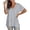 t shirts 93#Grey, variant on oqasdz Women's T Shirts V Neck Short Sleeve Solid Color Side Slit Loose Soft Breathable Tee Top for Daily Homewear Casual Summer Tshirt