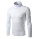 thumbnail image 2 of Hombre Polo Rollo Cuello De Tortuga Jersey De Punto Jersey Tops Suéter Camisa Magnífico, 2 of 3