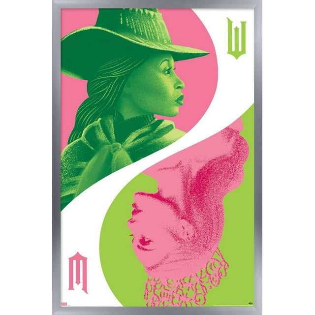 Wicked - Reflection Wall Poster with Push Pins, 22.375" x 34"