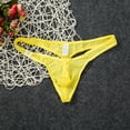 thumbnail image 2 of Arvbitana Men's Underwear, Simple Sexy Breathable Low Cut Thong Underwear, 2 of 5