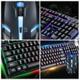 thumbnail image 3 of Shisuyan 1 Ensemble Filaire USB Jeu Suspension Clavier Souris Ensemble Souris Mécanique Kit Clavier, 3 of 8