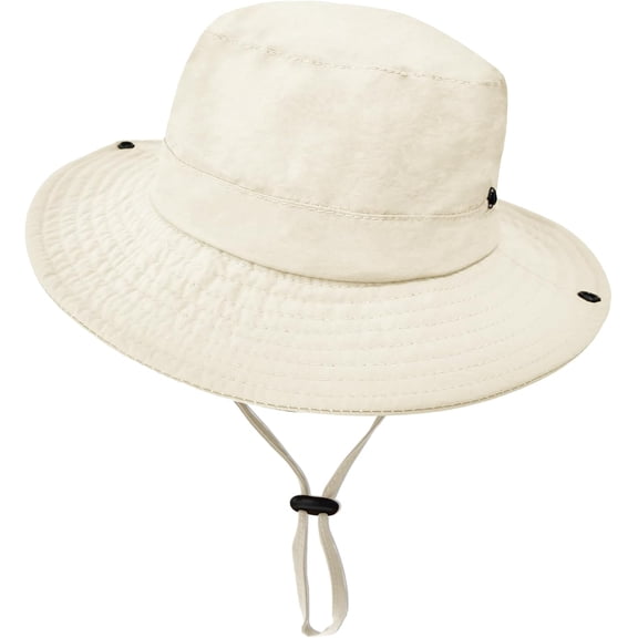 1Pack Outdoor Kids Sun Hat UPF 50  Quick Dry Foldable Bucket Hat Lightweight Adjustable Fishing Safari Hat for Girls and Boys