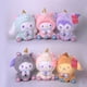 thumbnail image 2 of Sanrio Kawali Kuromi unicornio Hello Kitty My Melody Cinnamoroll almohada de felpa Anime para niños, juguete de dibujos animados, Colección para regalo, 23CM, 2 of 4