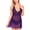Black/Pink, variant on Sexy Women Lingerie Lace Night Dress Sleepwear Nightgown Deep See Through Sexy Sheer Sleep Dress Sleep Wear Lingerie