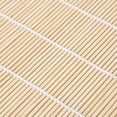 thumbnail image 3 of Tapete de sushi de bambú natural de 9 x 9,5 pulgadas, herramienta para hacer sushi, rodillo de sushi para hacer sushi (2 piezas) Fason WLJ-3272, 3 of 5
