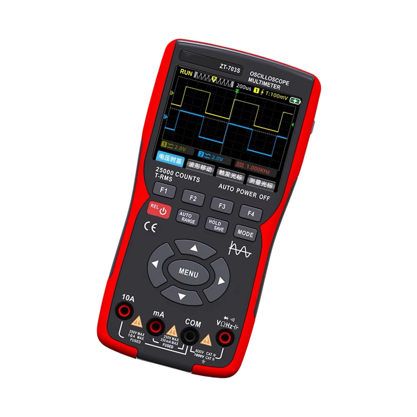 3.5inch Color Screen Digital Multimeter With Oscilloscope Generator For Electronic Testing Electronics Circuit Repair