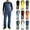 🔥 Army Green, variant on Men Snow Pants Snow Pants Mens Warm Men's Snow Ski Overalls Windproof Insulated Romper Snowpants for Layering with Base Layers L